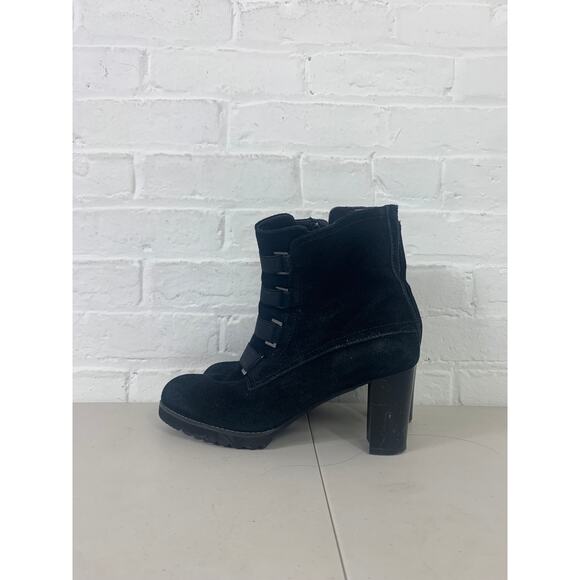 Blondo Women's Reilly Waterproof Boots Block Heel Almond Toe Black Size 9.5M - Picture 2 of 8